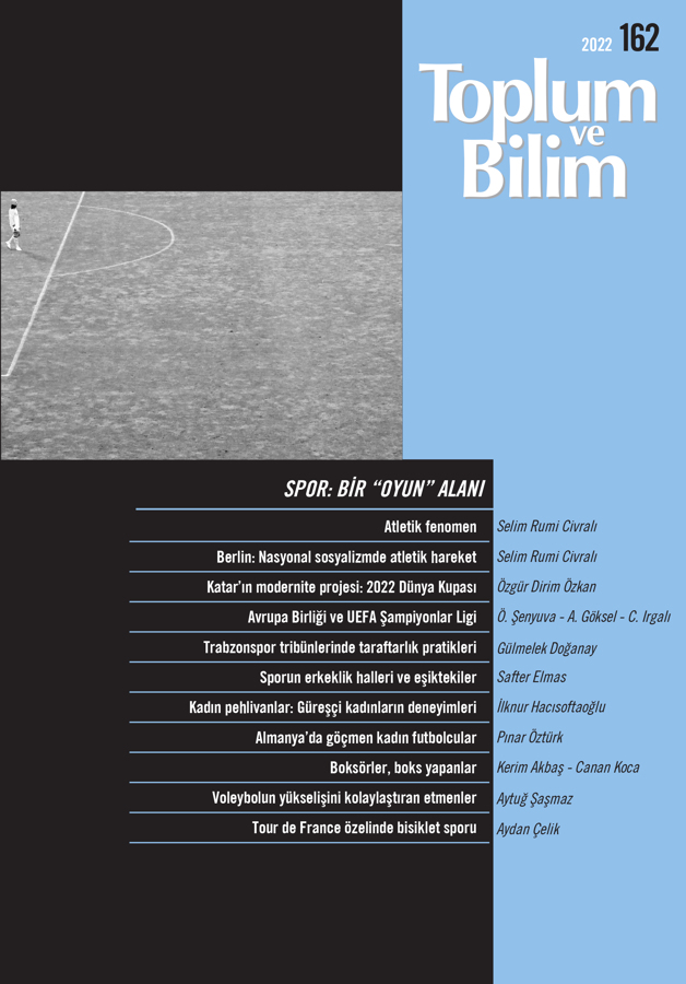 Toplum ve Bilim Sayı 162, 2022