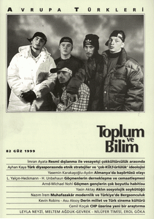 Toplum ve Bilim Sayı 82, 1999