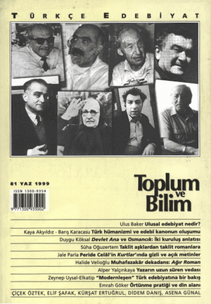 Toplum ve Bilim Sayı 81, 1999