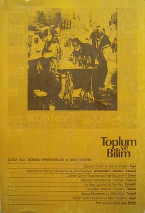 Toplum ve Bilim Sayı 23, 1983