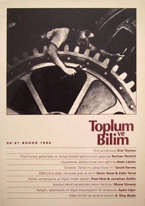 Toplum ve Bilim Sayı 56-57-58-59-60-61, 1993