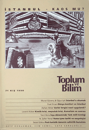 Toplum ve Bilim Sayı 71, 1996